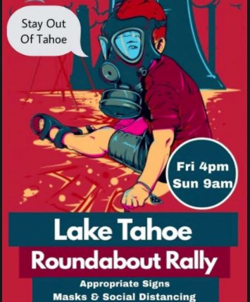 Local Tahoe visitor backlash protest Local Tahoe visitor backlash protest