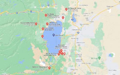 Centros de Esquí en Lake Tahoe – California y Nevada