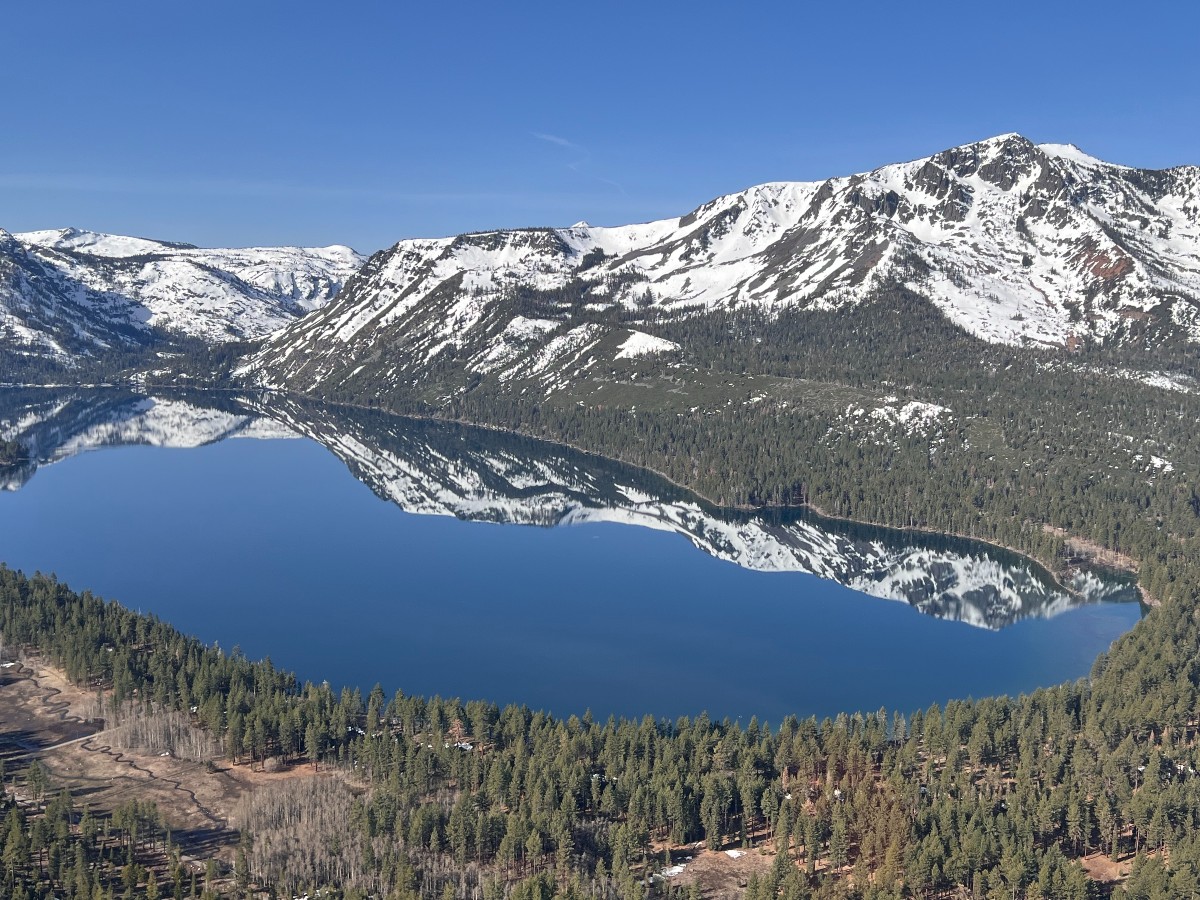 Mountain Reflections on Fallen Leaf Lake