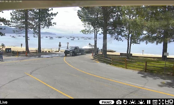 Incline Village Ski Beach boat ramp webcam