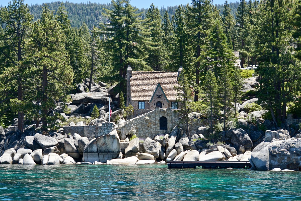 Emerald Bay Lake Tahoe from Overlook